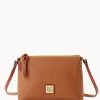 Pebble Grain Rosie Crossbody Caramel -Online Sale Dooney & Bourke B2341G AWCAPATN