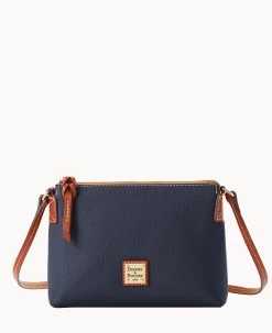 Pebble Grain Rosie Crossbody Caramel -Online Sale Dooney & Bourke B2341G AWMDPATN