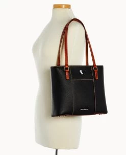 MLB White Sox Small Lexington WHITE SOX 14 MLB White Sox Small Lexington WHITE SOX -Online Sale Dooney & Bourke B2342G AWBLPATNWHSX ALT4