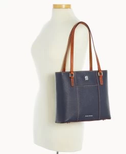 MLB Tigers Small Lexington TIGERS -Online Sale Dooney & Bourke B2342G AWNVPATNTGRS ALT4