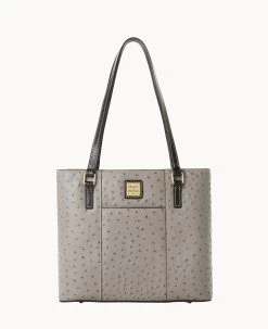 Ostrich Small Lexington Plum Wine 37 Ostrich Small Lexington Plum Wine -Online Sale Dooney & Bourke B2342G OTGYPABL