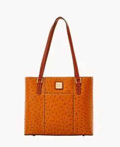 Ostrich Small Lexington Plum Wine 38 Ostrich Small Lexington Plum Wine -Online Sale Dooney & Bourke B2342G OTTNPATN