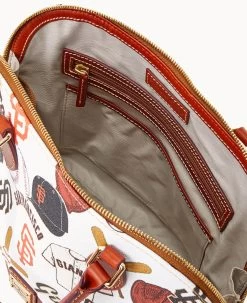MLB Giants Zip Zip Satchel GIANTS -Online Sale Dooney & Bourke B2343G QUMWPATNGINT ALT2 1