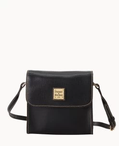 Saffiano Letter Carrier Black -Online Sale Dooney & Bourke B2345G SIBLSIBL 2