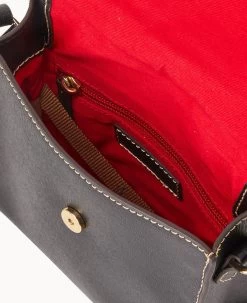 Saffiano Letter Carrier Black -Online Sale Dooney & Bourke B2345G SIBLSIBL ALT2 1