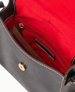 Saffiano Letter Carrier Black -Online Sale Dooney & Bourke B2345G SIBLSIBL ALT2