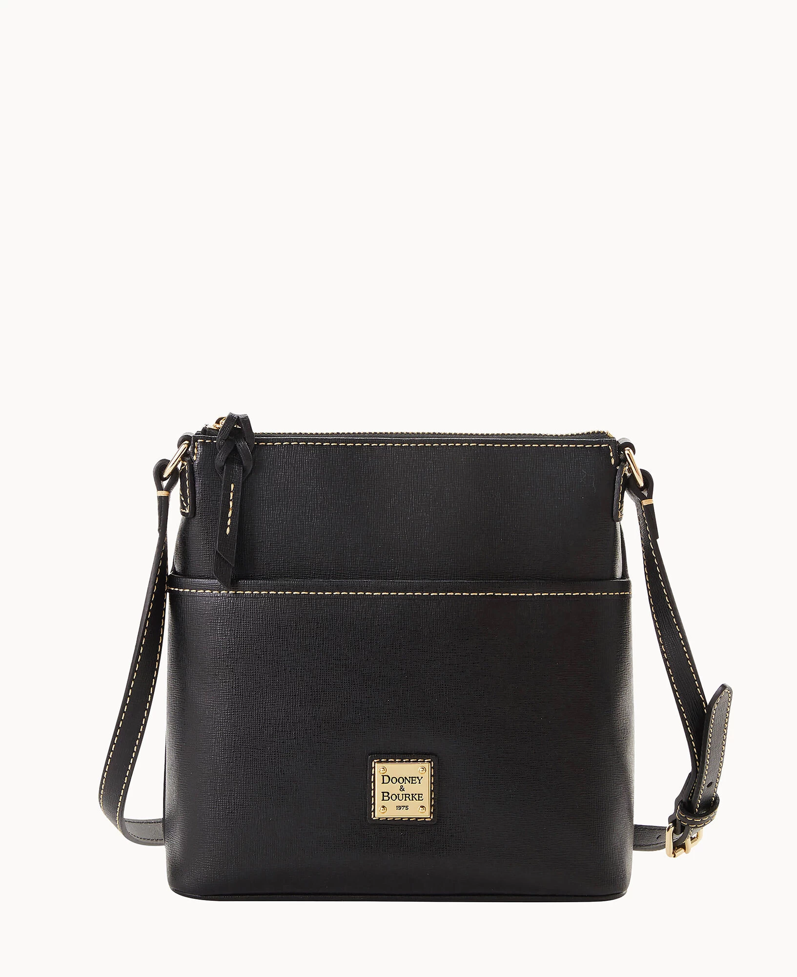 Saffiano Small Everyday Crossbody Black 3 Saffiano Small Everyday Crossbody Black