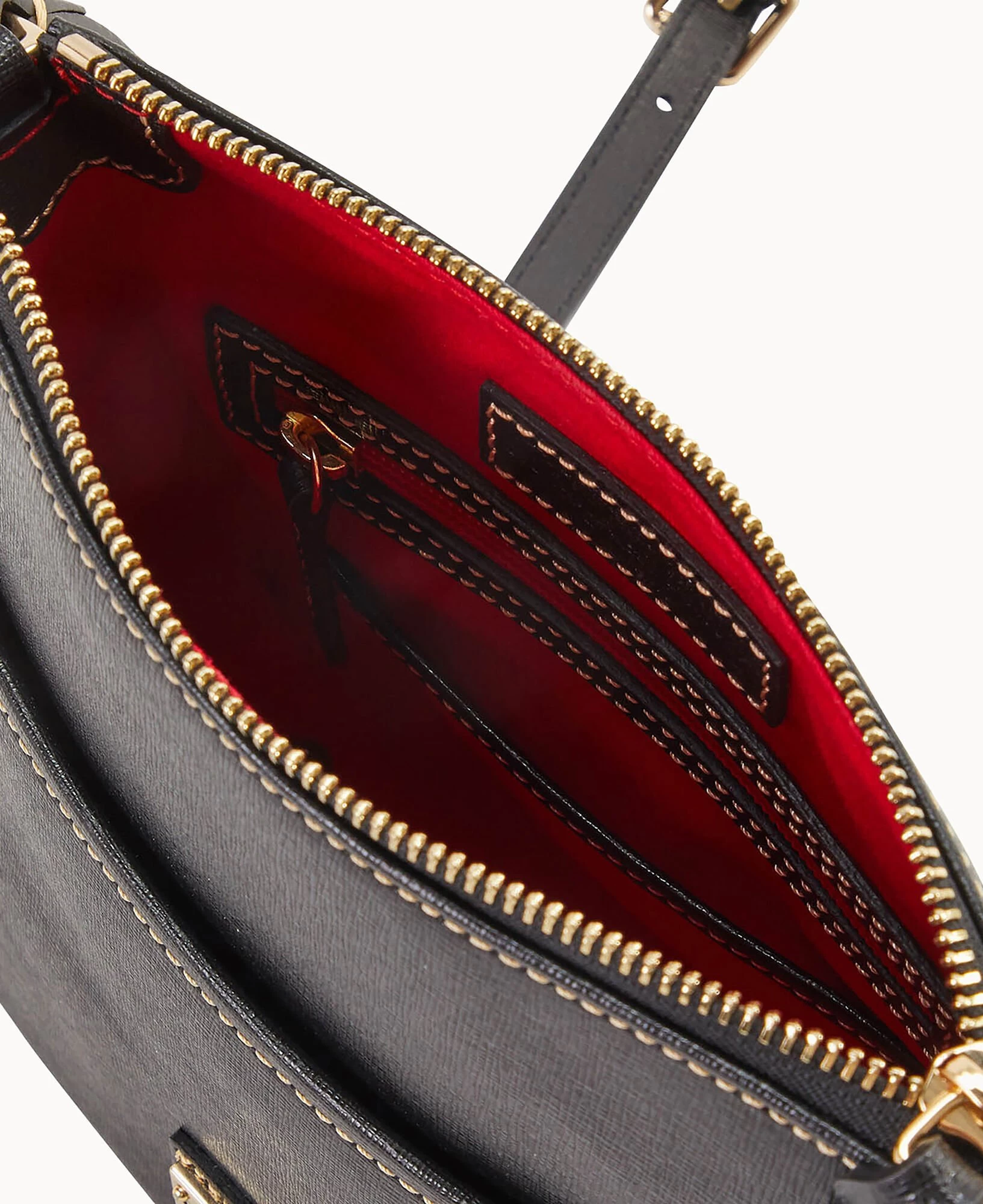 Saffiano Small Everyday Crossbody Black 9 Saffiano Small Everyday Crossbody Black - Image 7