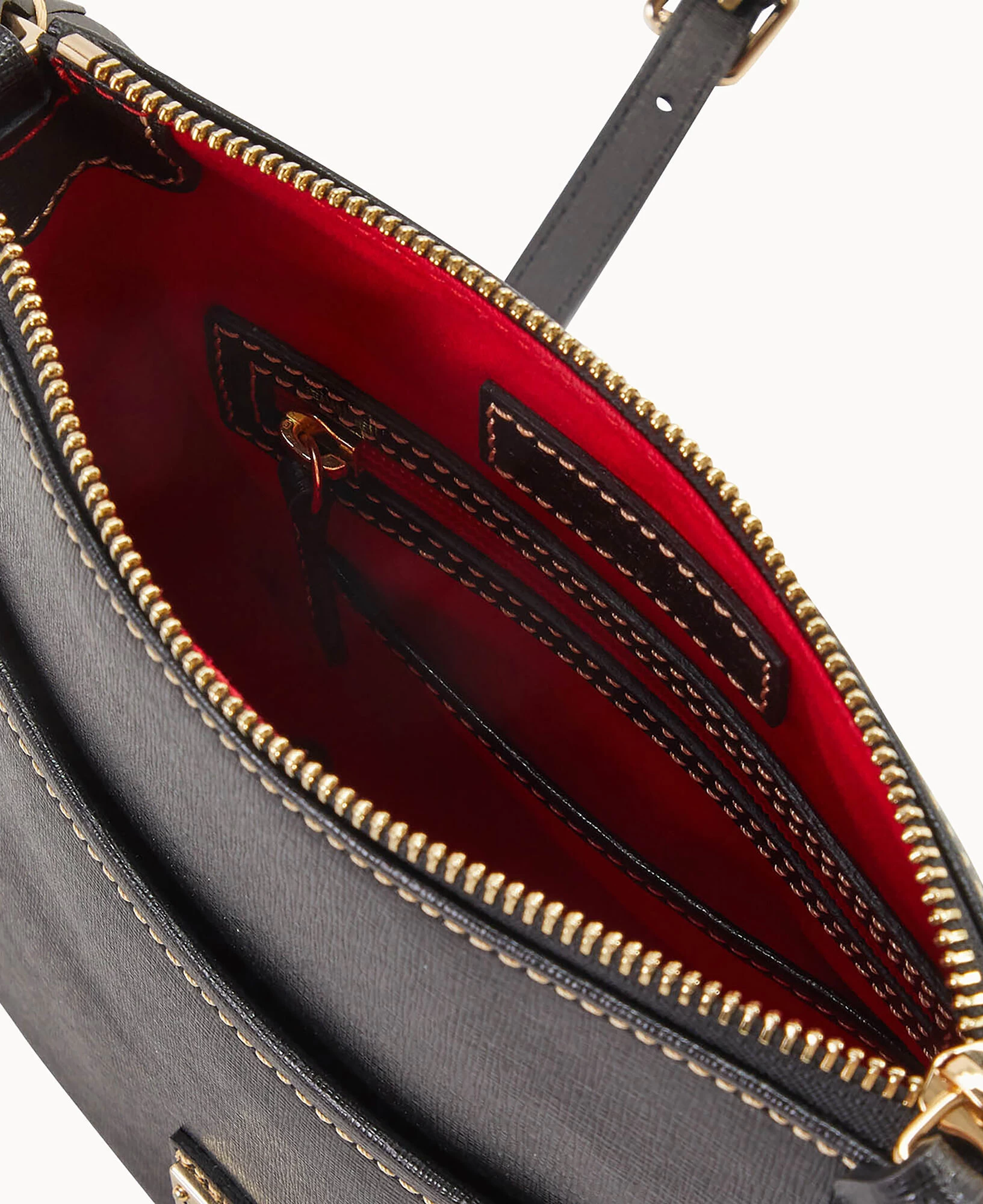 Saffiano Small Everyday Crossbody Black 5 Saffiano Small Everyday Crossbody Black - Image 3