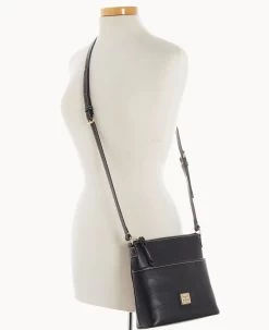 Saffiano Small Everyday Crossbody Black 22 Saffiano Small Everyday Crossbody Black -Online Sale Dooney & Bourke B2366G SIBLSIBL ALT4 1