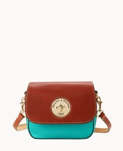 Pebble Turnlock Flap Saddle Spearmint