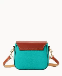 Pebble Turnlock Flap Saddle Spearmint -Online Sale Dooney & Bourke B2375G 9PSPPATN ALT3 1