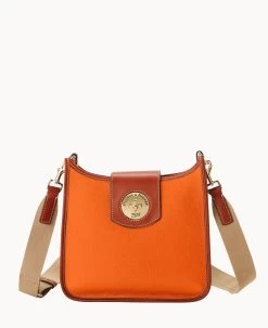 Pebble Turnlock Messenger 28 Clementine 27 Pebble Turnlock Messenger 28 Clementine -Online Sale Dooney & Bourke B2377G 9PCEPATN 1