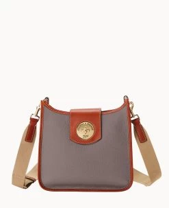 Pebble Turnlock Messenger 28 Clementine 39 Pebble Turnlock Messenger 28 Clementine -Online Sale Dooney & Bourke B2377G 9PELPATN
