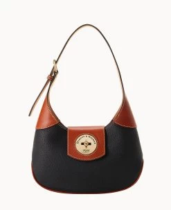 Pebble Turnlock Hobo 26 Hot Pink -Online Sale Dooney & Bourke B2378G 9PBLPATN