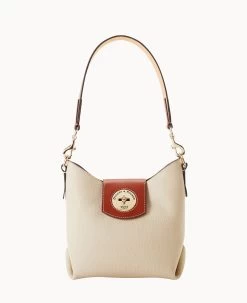 Pebble Turnlock Sac 22 White -Online Sale Dooney & Bourke B2380G 9PBOPATN