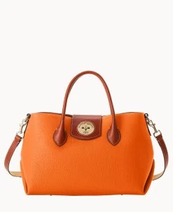 Pebble Turnlock Handle Tote 30 Spearmint 37 Pebble Turnlock Handle Tote 30 Spearmint -Online Sale Dooney & Bourke B2382G 9PCEPATN