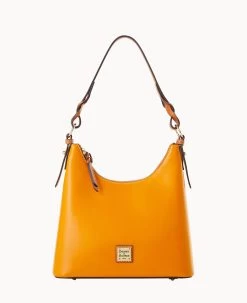 Wexford Leather Bryce Hobo Marigold 25 Wexford Leather Bryce Hobo Marigold -Online Sale Dooney & Bourke B2400G JKMYPANA 2