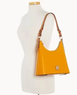 Wexford Leather Bryce Hobo Marigold 19 Wexford Leather Bryce Hobo Marigold -Online Sale Dooney & Bourke B2400G JKMYPANA ALT4