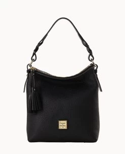 Pebble Grain Randy Black Black 20 Pebble Grain Randy Black Black -Online Sale Dooney & Bourke B2423G AWBLPABL 1
