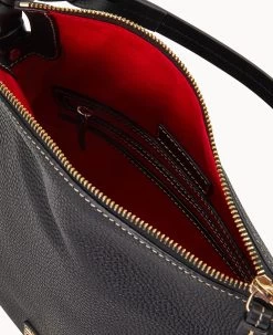 Pebble Grain Randy Black Black 18 Pebble Grain Randy Black Black -Online Sale Dooney & Bourke B2423G AWBLPABL ALT2