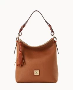 Pebble Grain Randy Black Black 27 Pebble Grain Randy Black Black -Online Sale Dooney & Bourke B2423G AWCAPATN