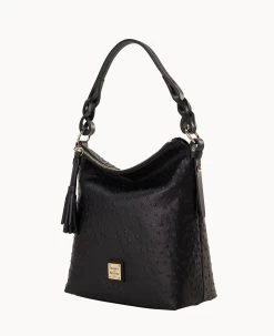 Ostrich Randy Black 18 Ostrich Randy Black -Online Sale Dooney & Bourke B2423G OTBLPABL ALT1 1