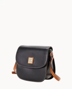 Wexford Leather Saddle Crossbody Black -Online Sale Dooney & Bourke B2430G JKBLPANA ALT1 1