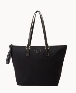 Nylon Tobi Tote Black Black -Online Sale Dooney & Bourke B2431G INBLPABL 1