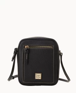 Pebble Grain Camera Crossbody White 32 Pebble Grain Camera Crossbody White -Online Sale Dooney & Bourke B2432G AWBLPABL