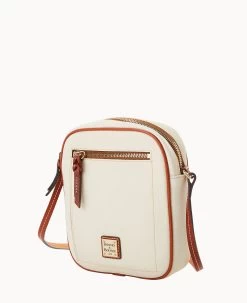 Pebble Grain Camera Crossbody White 24 Pebble Grain Camera Crossbody White -Online Sale Dooney & Bourke B2432G AWWHPATN ALT1