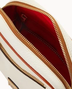 Pebble Grain Camera Crossbody White 25 Pebble Grain Camera Crossbody White -Online Sale Dooney & Bourke B2432G AWWHPATN ALT2