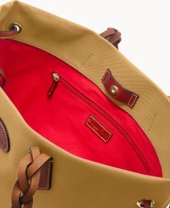 Nylon Shopper Khaki -Online Sale Dooney & Bourke B2437G INKHPATN ALT2 1