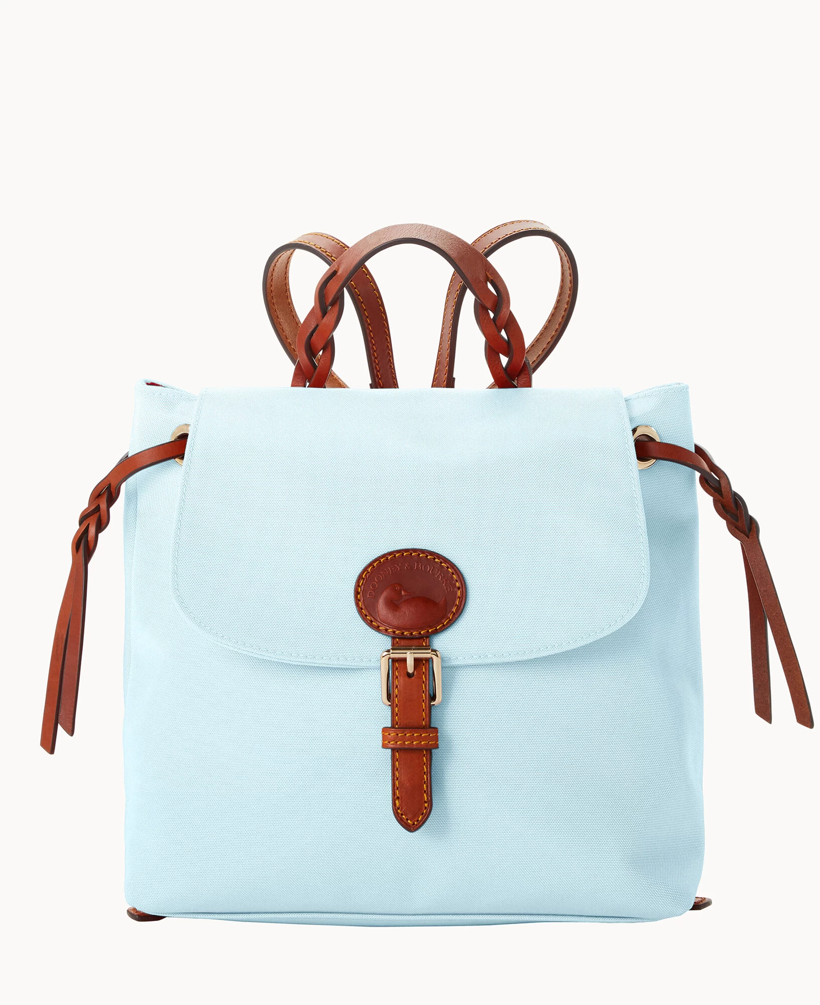 Nylon Flap Backpack Black 18 Nylon Flap Backpack Black - Image 16