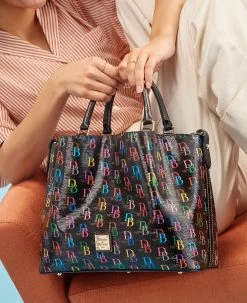 DB75 Multi Brenna Black -Online Sale Dooney & Bourke B2DBM1905 ILD lifestyle 1