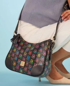 DB75 Multi Crossbody Hobo Black -Online Sale Dooney & Bourke B2DBM2269 ILD lifestyle 1