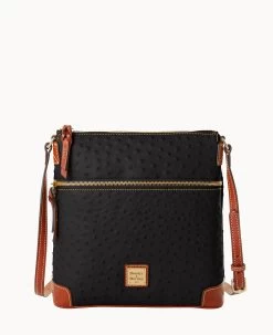 Ostrich Crossbody Plum Wine -Online Sale Dooney & Bourke B3264G OTBLPATN