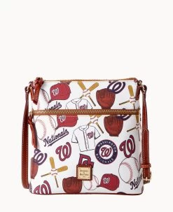 MLB Nationals Crossbody NATIONALS 16 MLB Nationals Crossbody NATIONALS -Online Sale Dooney & Bourke B3264G QUMWPATNNTNL 1