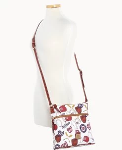 MLB Nationals Crossbody NATIONALS 15 MLB Nationals Crossbody NATIONALS -Online Sale Dooney & Bourke B3264G QUMWPATNNTNL ALT4