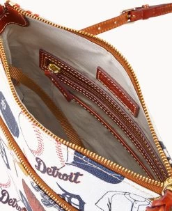 MLB Tigers Crossbody TIGERS -Online Sale Dooney & Bourke B3264G QUMWPATNTGRS ALT2