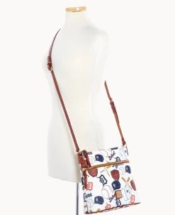 MLB Tigers Crossbody TIGERS -Online Sale Dooney & Bourke B3264G QUMWPATNTGRS ALT4