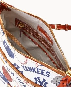 MLB Yankees Crossbody YANKEES 14 MLB Yankees Crossbody YANKEES -Online Sale Dooney & Bourke B3264G QUMWPATNYANK ALT2