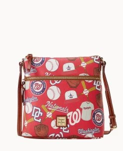MLB Nationals Crossbody NATIONALS 21 MLB Nationals Crossbody NATIONALS -Online Sale Dooney & Bourke B3264G QURDPATNNTNL