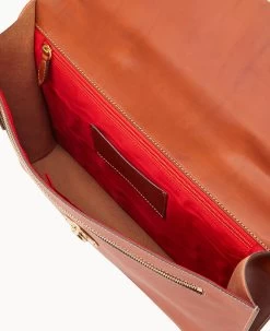 Alto Small Gusset Briefcase Saddle 14 Alto Small Gusset Briefcase Saddle -Online Sale Dooney & Bourke B6221G TVSATVSA ALT2