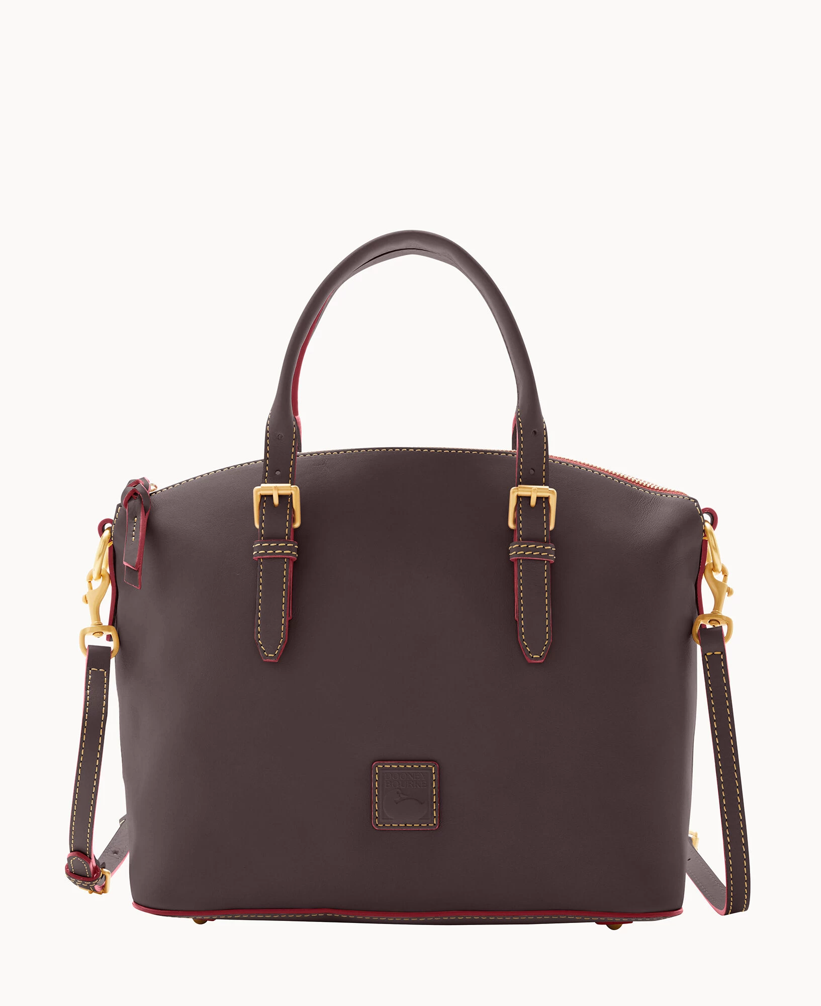 Florentine Domed Satchel Chestnut 14 Florentine Domed Satchel Chestnut - Image 12