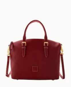 Florentine Domed Satchel Chestnut 34 Florentine Domed Satchel Chestnut -Online Sale Dooney & Bourke B9062D SCBXSCBX