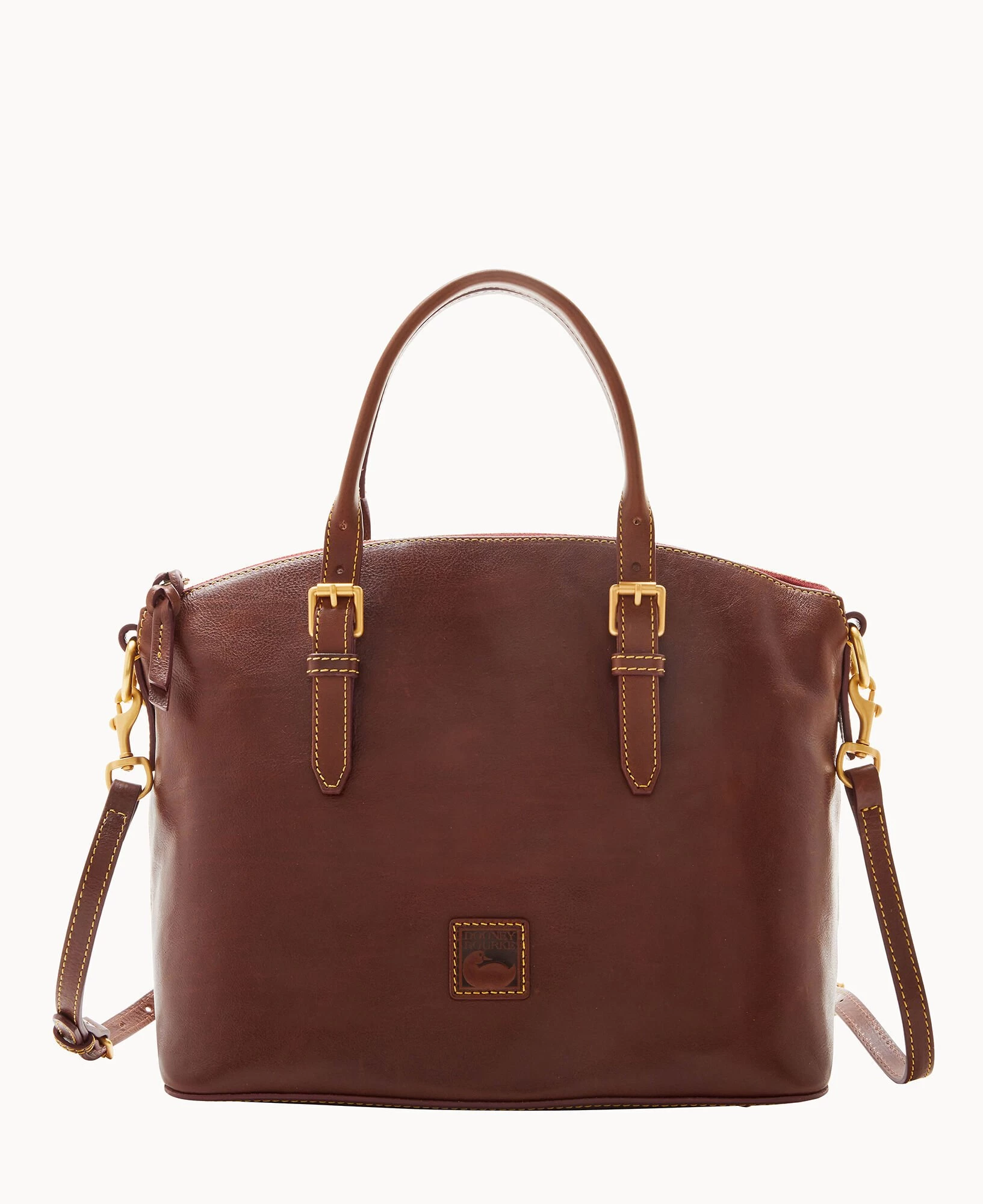Florentine Domed Satchel Chestnut 8 Florentine Domed Satchel Chestnut - Image 6