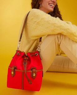 Wayfarer Drawstring Navy -Online Sale Dooney & Bourke BCAMD1765 ILD lifestyle 1