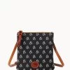 MLB Orioles Small North South Top Zip Crossbody Orioles -Online Sale Dooney & Bourke BL370G MJBLPATNORLS