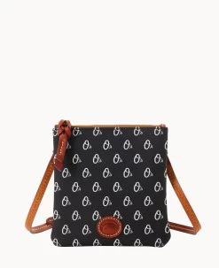 MLB Orioles Small North South Top Zip Crossbody Orioles -Online Sale Dooney & Bourke BL370G MJBLPATNORLS 2